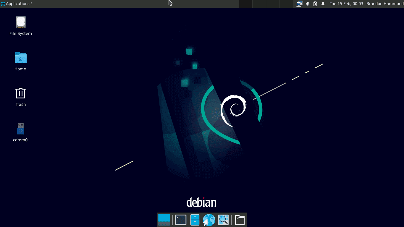 Debian linux